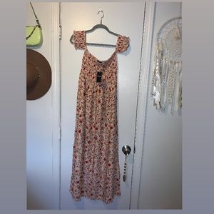 Off the shoulder boho dress